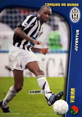 Sticker Patrick Vieira - Megacraques 2005-2006 n. 135 - Panini