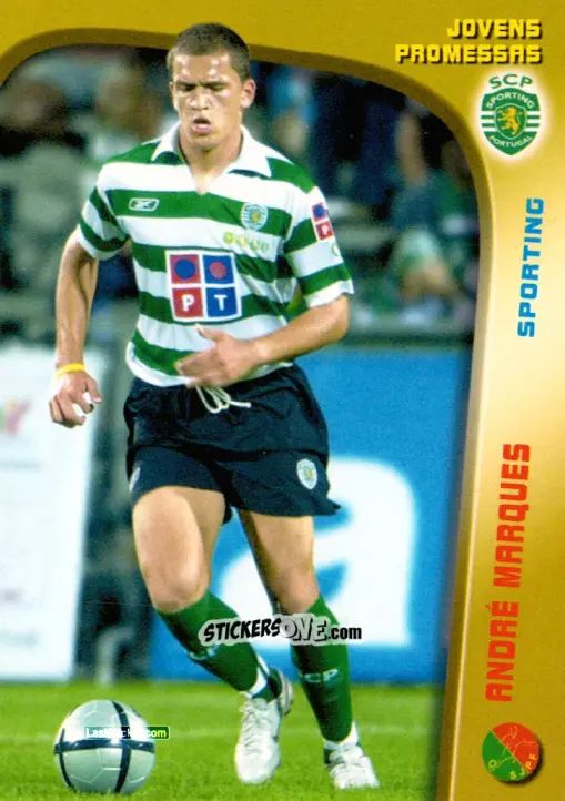 Sticker André Marques - Megacraques 2005-2006 n. 136 - Panini