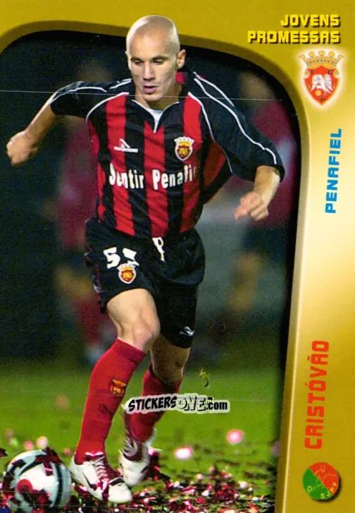 Sticker Cristóvão - Megacraques 2005-2006 n. 137 - Panini