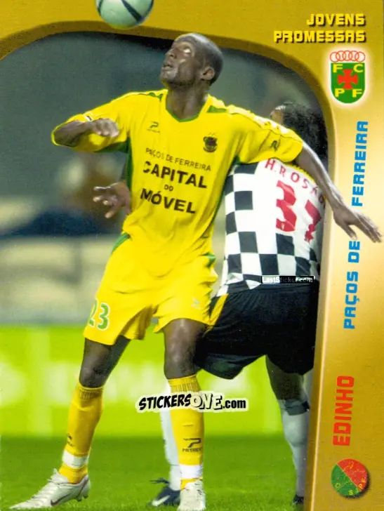 Sticker Edinho - Megacraques 2005-2006 n. 138 - Panini
