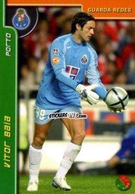 Sticker Vitor Baia - Megacraques 2004-2005 n. 27 - Panini