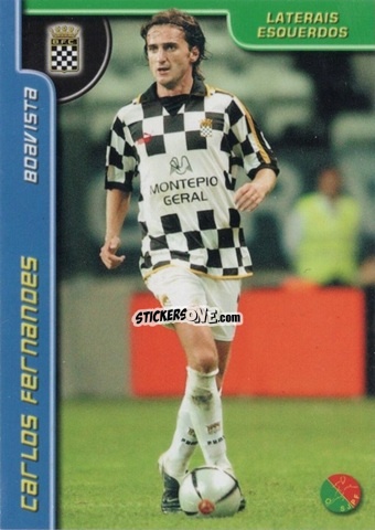 Sticker Carlos Fernandes - Megacraques 2004-2005 n. 55 - Panini