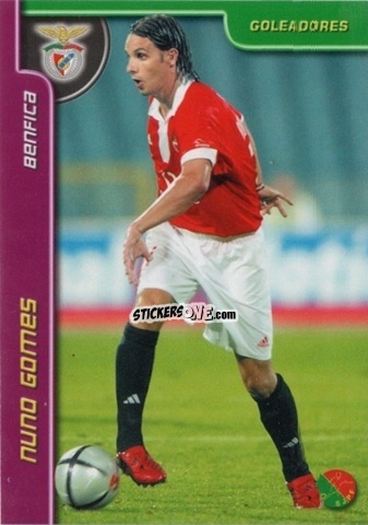 Sticker Nuno Gomes - Megacraques 2004-2005 n. 117 - Panini