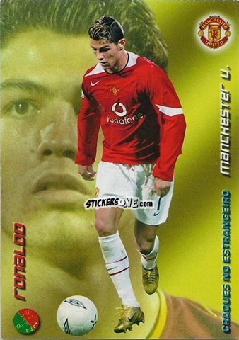 Sticker Cristiano Ronaldo - Megacraques 2004-2005 n. 137 - Panini