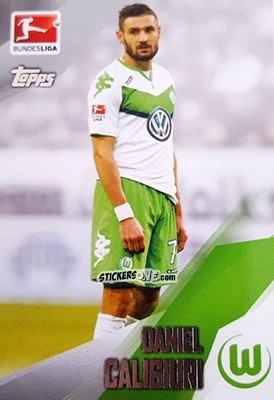 Cromo Daniel Caligiuri - Bundesliga Chrome 2015-2016 - Topps