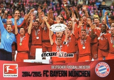 Sticker 2014/2015 FC Bayern München
