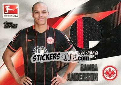 Sticker Bamba Anderson - Bundesliga Chrome 2015-2016 - Topps