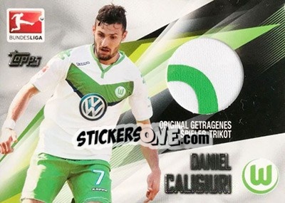 Sticker Daniel Caligiuri - Bundesliga Chrome 2015-2016 - Topps