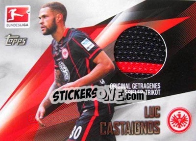 Sticker Luc Castaignos - Bundesliga Chrome 2015-2016 - Topps