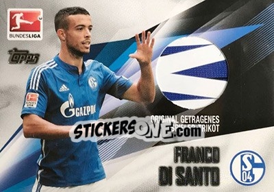 Sticker Franco Di Santo - Bundesliga Chrome 2015-2016 - Topps