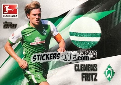 Figurina Clemens Fritz - Bundesliga Chrome 2015-2016 - Topps