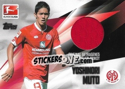 Sticker Yoshinori Muto - Bundesliga Chrome 2015-2016 - Topps