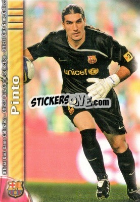 Figurina Pinto - Campeonato Nacional De Liga 2009-2010 n. 5 - Mundicromo