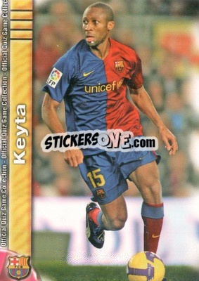 Sticker Seydou Keita - Campeonato Nacional De Liga 2009-2010 - Mundicromo