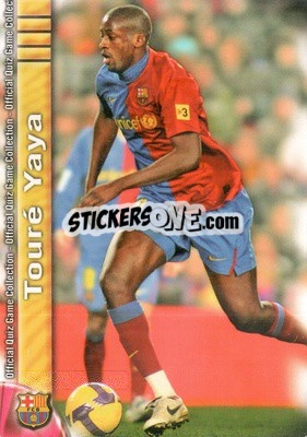 Sticker Yaya Touré - Campeonato Nacional De Liga 2009-2010 n. 15 - Mundicromo