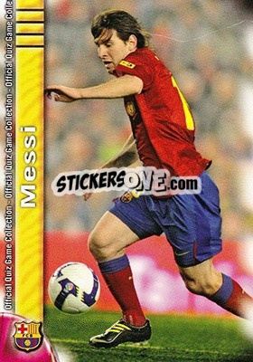 Cromo Messi - Campeonato Nacional De Liga 2009-2010 - Mundicromo