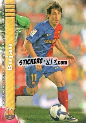 Sticker Bojan Krkic - Campeonato Nacional De Liga 2009-2010 - Mundicromo
