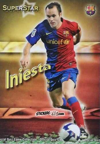 Figurina Iniesta - Campeonato Nacional De Liga 2009-2010 n. 25 - Mundicromo