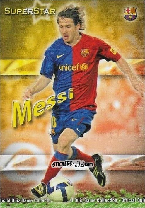 Sticker Messi - Campeonato Nacional De Liga 2009-2010 n. 27 - Mundicromo