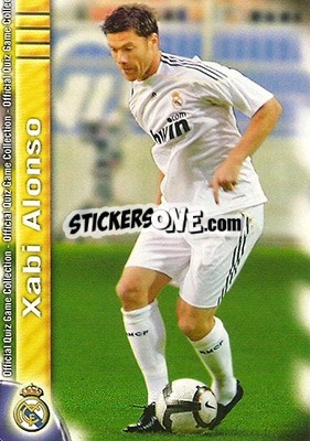 Sticker Xabi Alonso - Campeonato Nacional De Liga 2009-2010 n. 35 - Mundicromo
