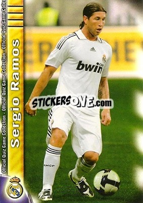 Sticker Sergio Ramos - Campeonato Nacional De Liga 2009-2010 - Mundicromo