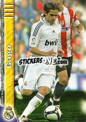 Sticker Gago - Campeonato Nacional De Liga 2009-2010 - Mundicromo
