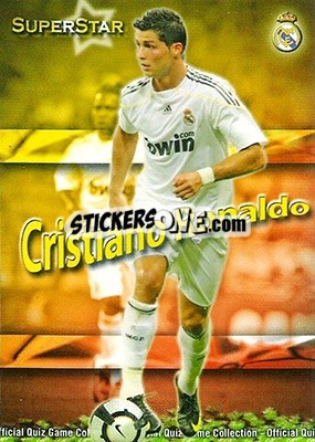 Sticker Cristiano Ronaldo - Campeonato Nacional De Liga 2009-2010 n. 52 - Mundicromo