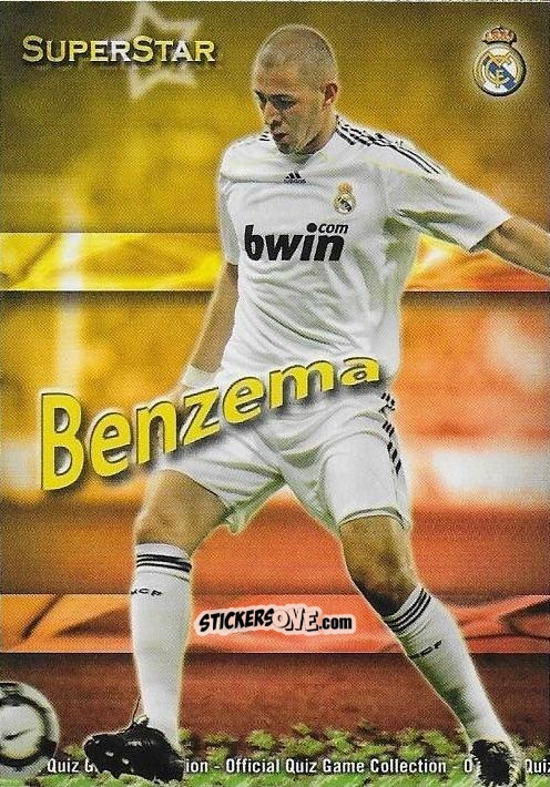 Cromo Benzemá - Campeonato Nacional De Liga 2009-2010 n. 53 - Mundicromo