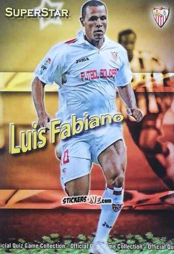 Figurina Luis Fabiano - Campeonato Nacional De Liga 2009-2010 n. 80 - Mundicromo