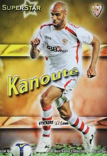Figurina Kanouté - Campeonato Nacional De Liga 2009-2010 n. 81 - Mundicromo