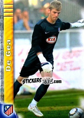 Sticker De Gea - Campeonato Nacional De Liga 2009-2010 n. 86a - Mundicromo