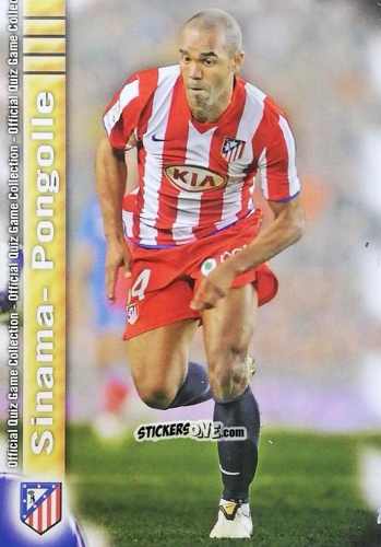 Cromo Sinamá-Pongolle - Campeonato Nacional De Liga 2009-2010 n. 99 - Mundicromo
