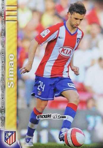 Sticker Simao - Campeonato Nacional De Liga 2009-2010 n. 100 - Mundicromo