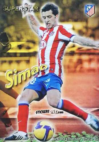Sticker Simao - Campeonato Nacional De Liga 2009-2010 n. 106 - Mundicromo