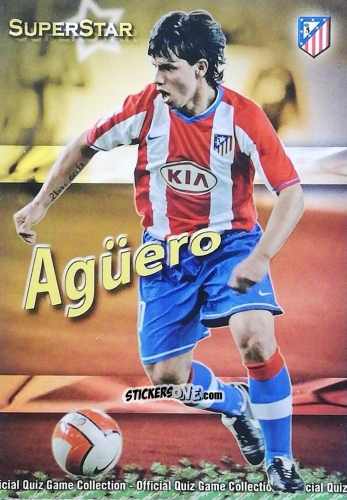 Figurina Agüero - Campeonato Nacional De Liga 2009-2010 n. 107 - Mundicromo