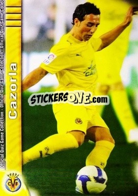 Sticker Cazorla - Campeonato Nacional De Liga 2009-2010 - Mundicromo