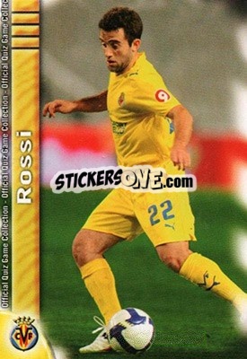 Sticker Giuseppe Rossi - Campeonato Nacional De Liga 2009-2010 - Mundicromo