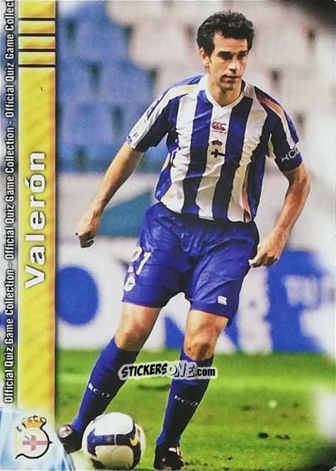 Cromo Valerón - Campeonato Nacional De Liga 2009-2010 n. 176 - Mundicromo
