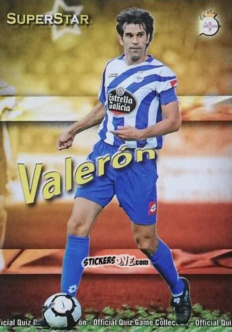 Cromo Valerón - Campeonato Nacional De Liga 2009-2010 n. 185 - Mundicromo