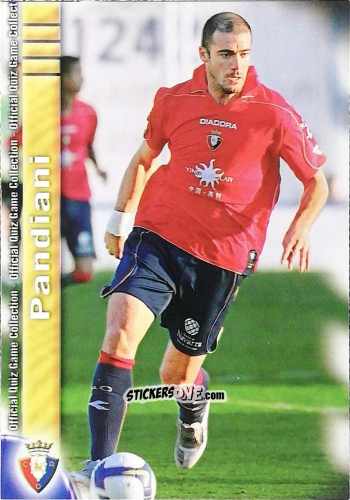 Cromo Pandiani - Campeonato Nacional De Liga 2009-2010 n. 398 - Mundicromo