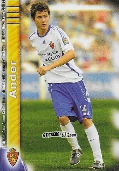 Sticker Ander - Campeonato Nacional De Liga 2009-2010 n. 504 - Mundicromo