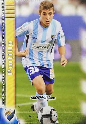 Cromo Portillo - Campeonato Nacional De Liga 2009-2010 n. 683 - Mundicromo