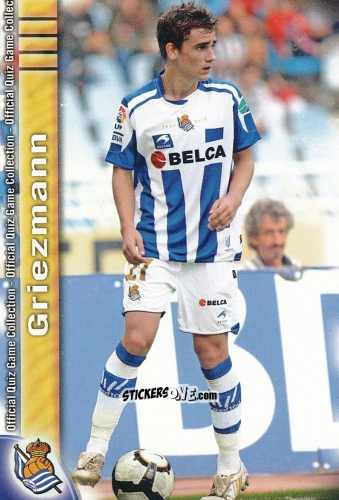 Cromo Griezmann - Campeonato Nacional De Liga 2009-2010 n. 832 - Mundicromo
