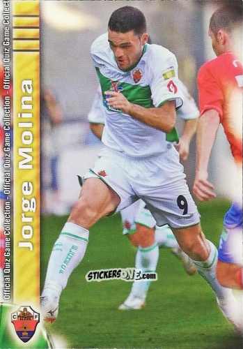 Cromo Jorge Molina - Campeonato Nacional De Liga 2009-2010 n. 959 - Mundicromo