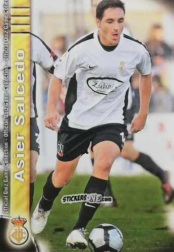 Sticker Asier Salcedo - Campeonato Nacional De Liga 2009-2010 n. 1119 - Mundicromo