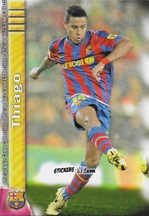 Cromo Thiago Alcántara - Campeonato Nacional De Liga 2009-2010 n. 1176 - Mundicromo