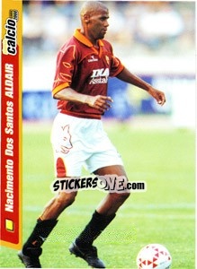 Sticker Aldair - Pianeta Calcio 1999-2000 n. 222 - Ds