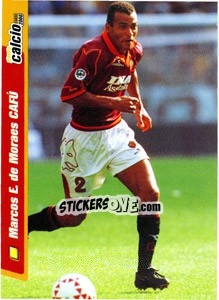 Figurina Marcos Cafu - Pianeta Calcio 1999-2000 - Ds