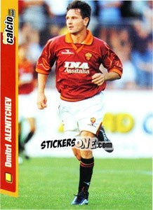 Sticker Dmitri Alenichev - Pianeta Calcio 1999-2000 - Ds