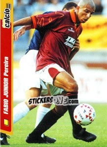 Sticker Fabio Junior - Pianeta Calcio 1999-2000 - Ds
